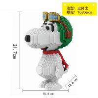 微型钻石小颗粒积木海贼王路飞火影忍者鸣人拼插玩具日漫兼容樂高 紫红色