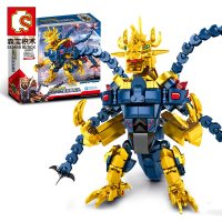 森宝宇宙英雄奥特曼积木兼容樂高儿童7岁玩具8拼插积木6-12岁 萨乌鲁斯108651