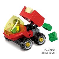 大颗粒散装特殊科技件直弯管道齿轮兼容樂高百变工程STEAM科教 37004自卸车