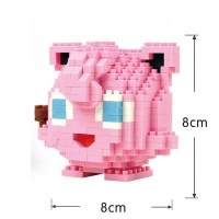 男孩子拼接拼图小颗粒拼装积木减压成年高难度玩具兼容樂高成人女 胖丁