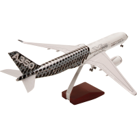 声控灯A380飞机模型国航商飞C919民航南航飞机摆件航模空客带轮子 1:142原型A350碳纤维带