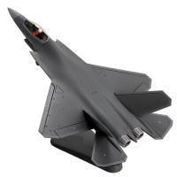 1:72/48歼31飞机模型合金鹘鹰战斗机 j31静态军事模型仿真摆件 1:72灰色空白底座