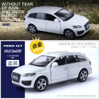 金属1/36仿真迈凯伦模型S650玩具车赛车跑车小汽车仿真金属男孩 奥迪Q7白色