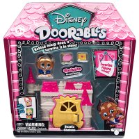 迪士尼冰雪奇缘2爱莎公主城堡艾莎叠叠童话屋儿童拼插积木玩具 MO-69411(美女与野兽)