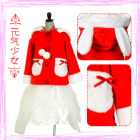 60厘米叶罗丽娃娃衣服夜萝莉仙子改妆叶萝莉换装连衣裙套装公主裙 炒鸡可爱[元气少女] 60厘米衣服胸围24cm可穿)