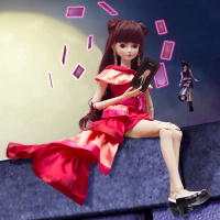 正品叶罗丽娃娃冰公主精灵梦60厘米叶萝莉孔雀仙子洋娃娃女孩玩具 娜娜-齐娜 60CM正版礼盒