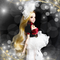 12星座娃娃仿真女孩公主洋娃娃玩具关节娃娃十二星座套装新年 双子座 30厘米