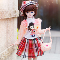 叶罗丽娃娃公主裙夜萝莉服装/衣服BJD娃娃连衣裙换装婚纱礼裙礼服 佐伊(配包包) 60厘米娃娃适用服饰