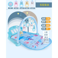 婴儿玩具手摇铃早教0-1岁宝宝儿童幼儿男孩女孩12个月 [标配]入门基础(蓝)家用装