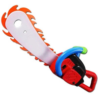 。光头强电锯 熊出没玩具伐木锯树套装声光投影2-3-7岁男孩玩 10代电锯 官方标配