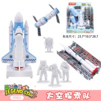 传奇糖玩化妆包咖啡屋宠物甜品店摄影小猪面条机过家家玩具 9985太空探索队(2送1)