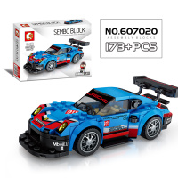 拼装积木兼容乐高玩具汽车模型跑车超级赛车男孩子城市小 保时杰911
