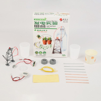 太阳能diy机器人汽车创客教育科普拼装玩具创意科学科技小制作 发电实验组合