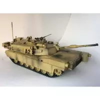 小号手二战美军m1a2坦克模型仿真1/35履带式M1A1拼装坦克世界军事 1/35M1A2主战坦克