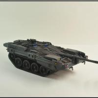 小号手拼装坦克模型 00309 1/35 瑞典Strv103B主战坦克世界沃尔基 模型+胶水+工具