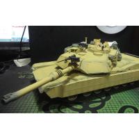 小号手拼装模型1/35坦克世界美国M1A1主战坦克战车装甲车可改电动 模型+胶水
