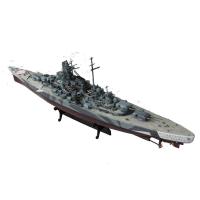 小号手拼装军事战舰模型仿真1/350德国提尔皮茨号战列舰军舰船模 模型+胶水