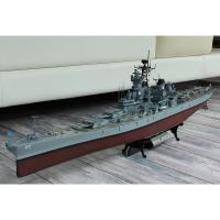 小号手拼装军事战舰模型 1/350仿真二战新泽西号战列舰军舰船模 模型+胶水+工具套
