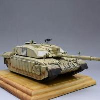 小号手拼装军事模型00323仿真1/35英国军用挑战者2型主战坦克战车 模型+胶水