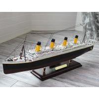 小号手拼装舰船模型泰坦尼克号成人组装船模电动中学生手工课作业 模型+胶水