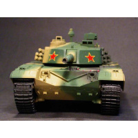 小号手拼装军事模型1/35电动M1A1德国豹2A6公羊坦克98式59D式坦克 98式主战坦克