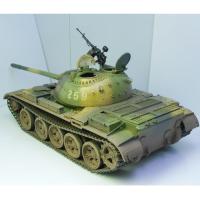 小号手军事拼装坦克模型1/35仿真中国59式主战坦克 120mm炮改进型 模型+胶水+工具套