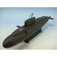 小号手拼装舰船军事模型 仿真潜水艇1/144 基洛级核潜艇 成人船模 模型+胶水