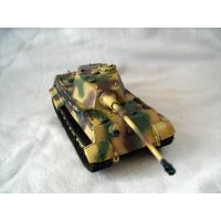 小号手手工拼装军事模型 仿真1/72 二战德国虎式虎王坦克世界模型 模型+胶水+工具+上色笔+3瓶油漆+稀释剂