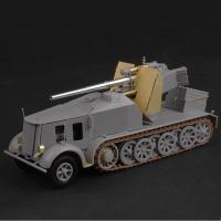 小号手拼装模型 1/35 德国 12吨D89(88mm炮搭载车)01585 模型+胶水+工具套