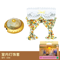 森贝儿家族玩具森林家族家具配件宝宝卧室床洗衣机女孩过家家套装 室内灯饰套4268