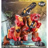 冲云霄叛乱剑齿虎 藏玩阁 Revoltgar带合金 烈虎变形玩具金刚猛虎 全款价格预售