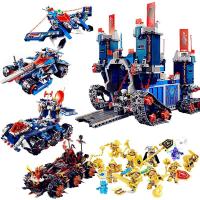 兼容乐高积木未来骑士团拼装6-7男孩子8玩具10岁幻影忍者 塔防战车+圣剑克雷