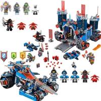 兼容乐高积木未来骑士团拼装6-7男孩子8玩具10岁幻影忍者 小丑熔岩城堡