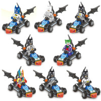兼容乐高蝙蝠侠战车摩托大电影模型复仇者联盟男孩子拼装积木玩具 迷你蝙蝠侠战车8款
