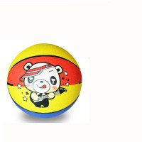 儿童篮球球玩具球小皮球拍拍球幼儿园户外运动球类玩具排球3-5-7 5号小熊