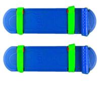 幼儿园户外体育玩具器械儿童体育运动器材 团队协力板 双人游戏鞋 三人协力版蓝色一双