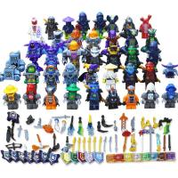 兼容乐高幻影忍者人仔10岁男孩子玩具拼装积木未来骑士团小人巨龙 雷电女巫V梅洛法师
