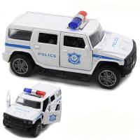 合金车模型 兰博基尼宝马仿真警车儿童玩具车声音灯光回力汽车 19