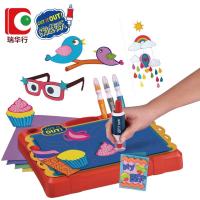 彩裁乐cut it out创意制作工坊 儿童手工DIY绘画裁纸马克笔玩具