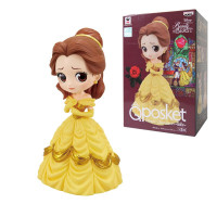 正版万代Qposket冰雪奇缘2艾莎安娜白雪公主人偶贝尔公仔手办模型 贝尔原色16016