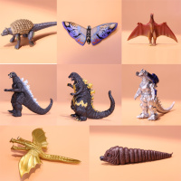 哥斯拉2模型手办怪兽基多拉玩具魔斯拉 关节可动 三头龙摆件 哥斯拉之王飞蛾(八款10-15CM)