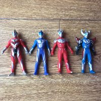 奥特曼软胶玩具 捷德原始形态 杰德贝利亚 尊皇 豪勇男变形人 豪勇+机敏+原始+刚燃