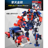 兼容乐高积木男孩子6玩具军事8变形车拼装10幻影忍者力 擎天金刚