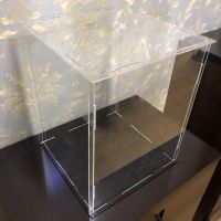 兼容乐高城市街景渔夫小屋老渔店成人高难度模型拼装积木男孩玩具 亚克力防尘罩3mm加厚部分地区顺丰