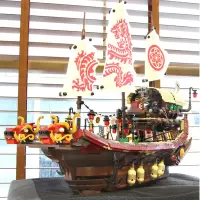 兼容乐高加勒比海盗船黑珍珠号安妮女王帝国战舰拼装积木模型玩具 新款命运赏赐号顺丰