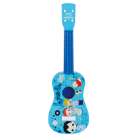 ddung冬己音乐玩具幼儿早教儿童乐器仿真小提琴 男孩女孩生日 FDE352蓝色吉他