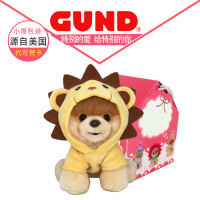 GUND狗毛绒玩具公仔可爱布娃娃玩偶邦尼兔小鸭送女生孩生日 [高度约20cm]狮子装 顺丰/送卡通挂件一个