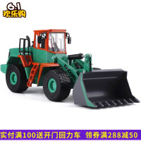 凯迪威合金工程车模型大型铲车模型声光装载机儿童玩具
