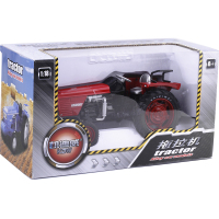 凯迪威1:18合金敞篷版拖拉机模型农场机械仿真农用玩具 红色