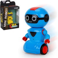 凯迪威趣聊迪迪合金语音对话机器人AI智能互动机器人儿童玩具 蓝色 小